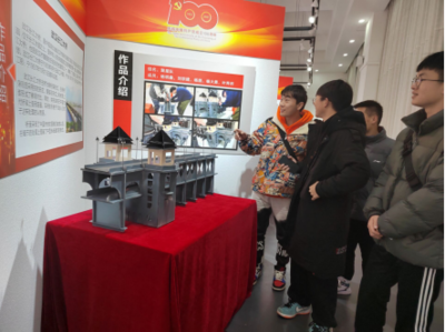 永沐党恩·不忘初心——建筑工程系成功举办红色建筑模型展